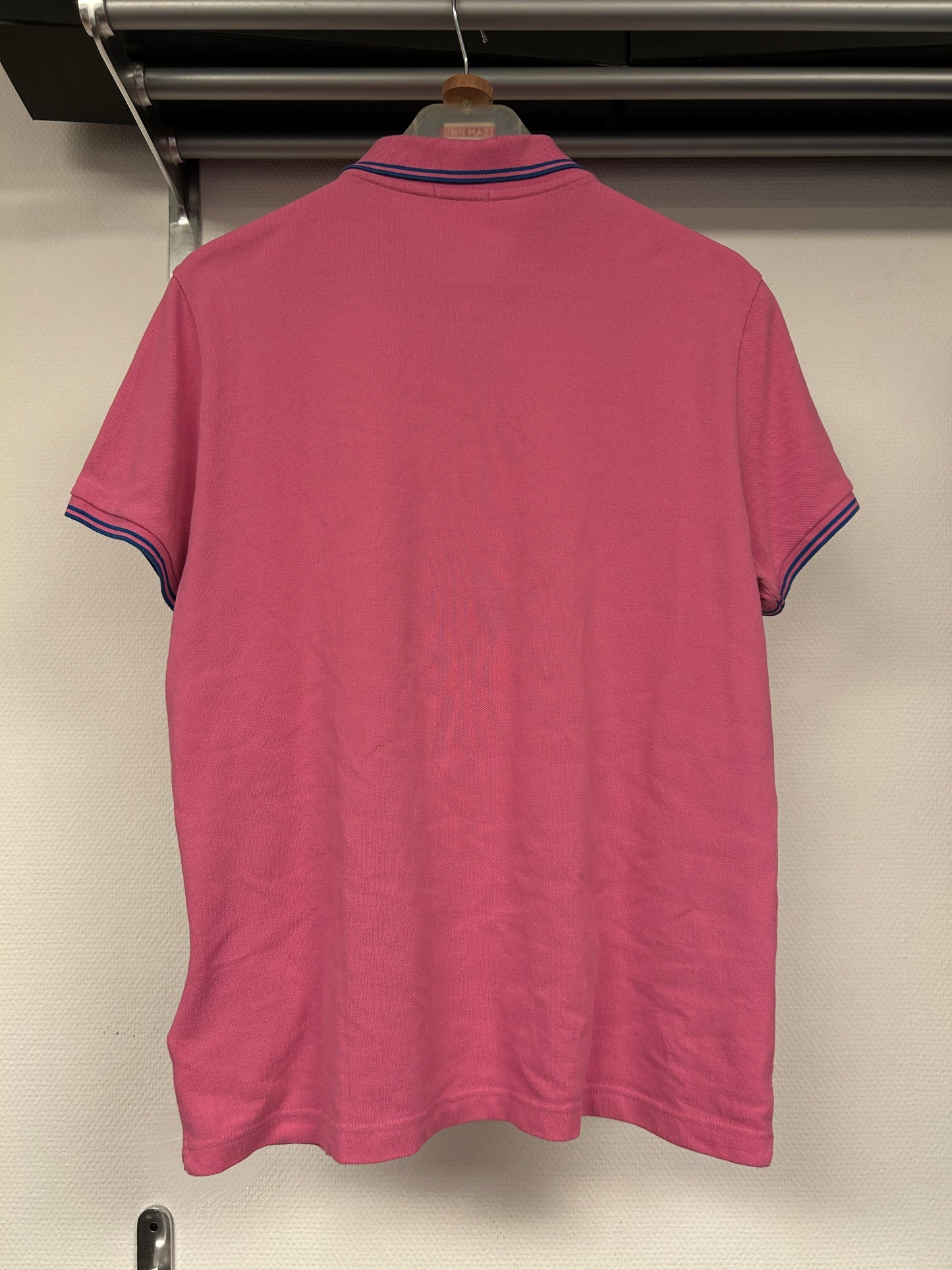 Moncler Striped Sleeve Polo Shirt 167