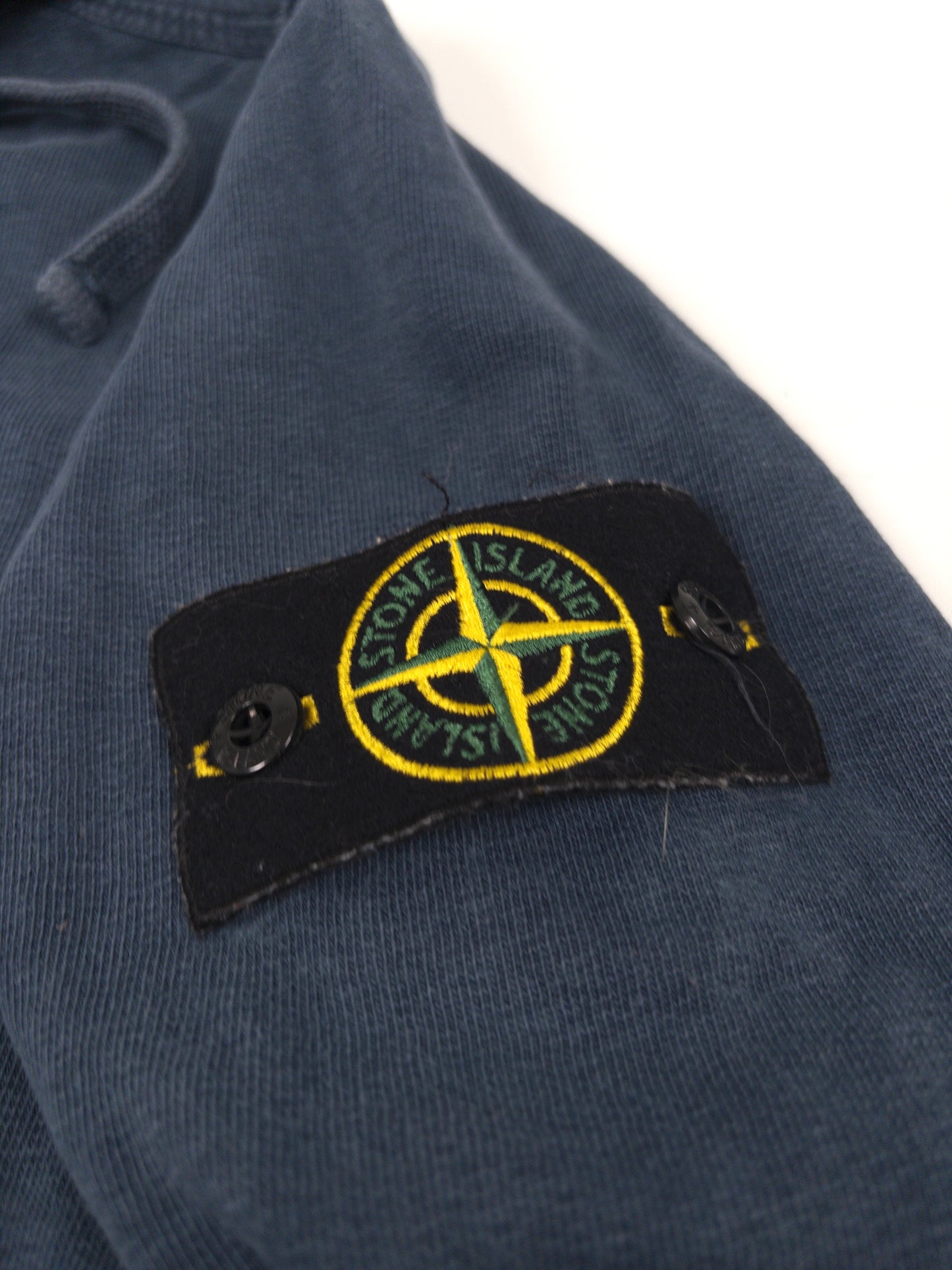 Stone Island Garment Dyed Zip Hoodie