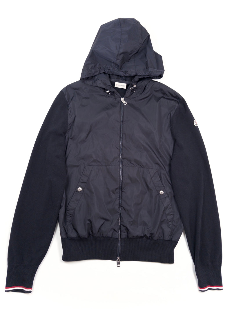 Moncler Hooded Cardigan (Fits L/XL)