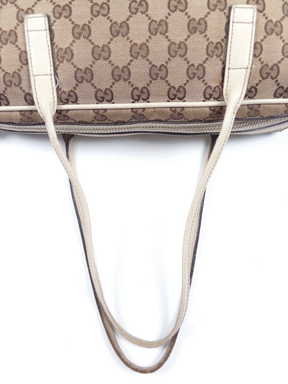 Gucci GG Canvas Britt Collection Boston Bag