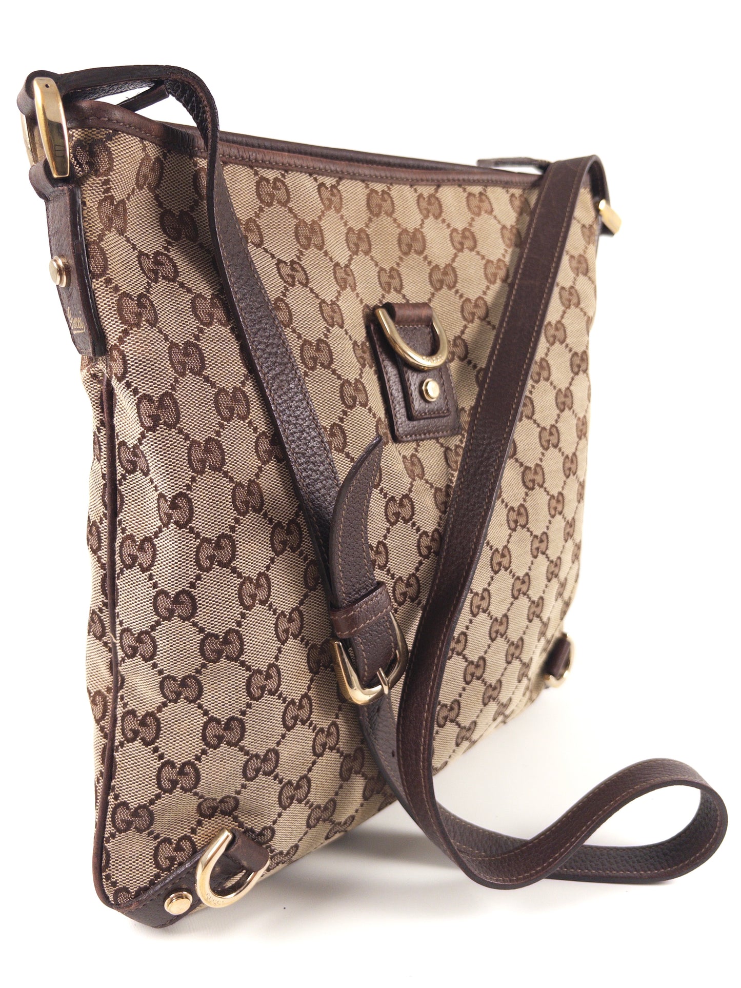 Gucci Abbey GG Canvas Shoulder Bag