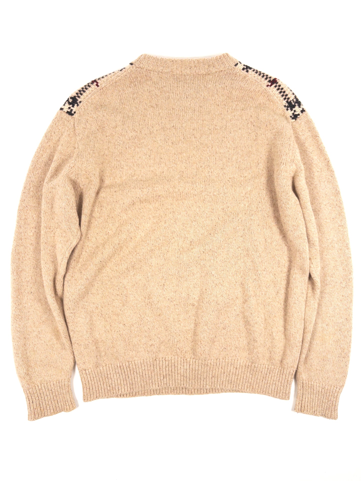 Burberry Check Knitted Sweatshirt