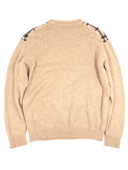 Burberry Check Knitted Sweatshirt