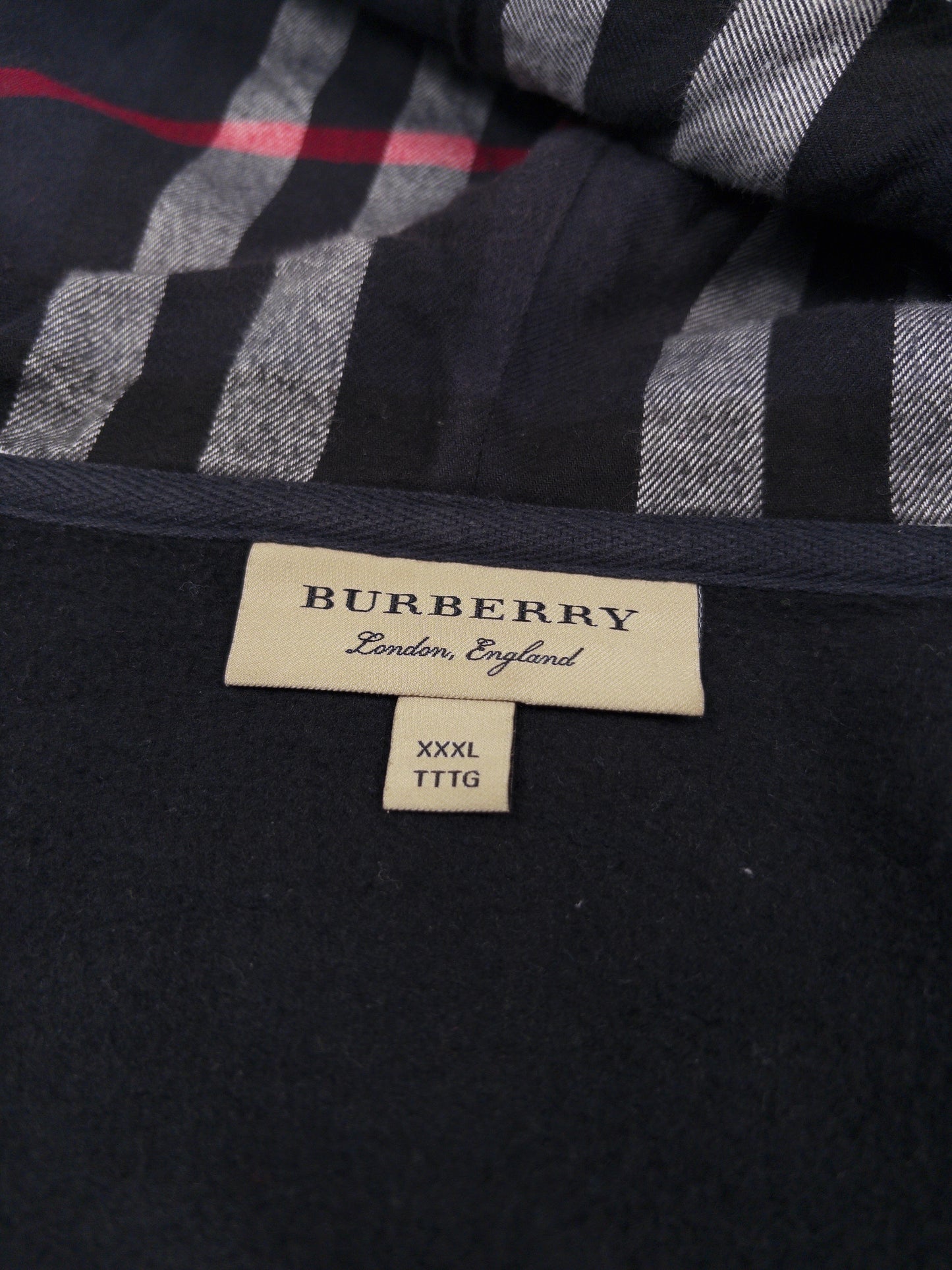 Burberry Check Zip Hoodie