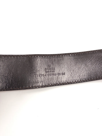 Gucci GG Sherry Line Belt (W30-32)
