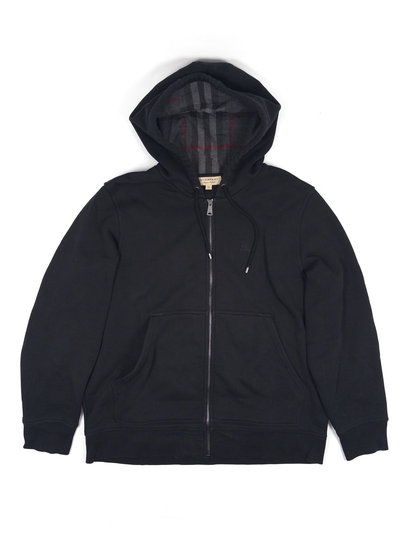 Burberry Check Zip Hoodie