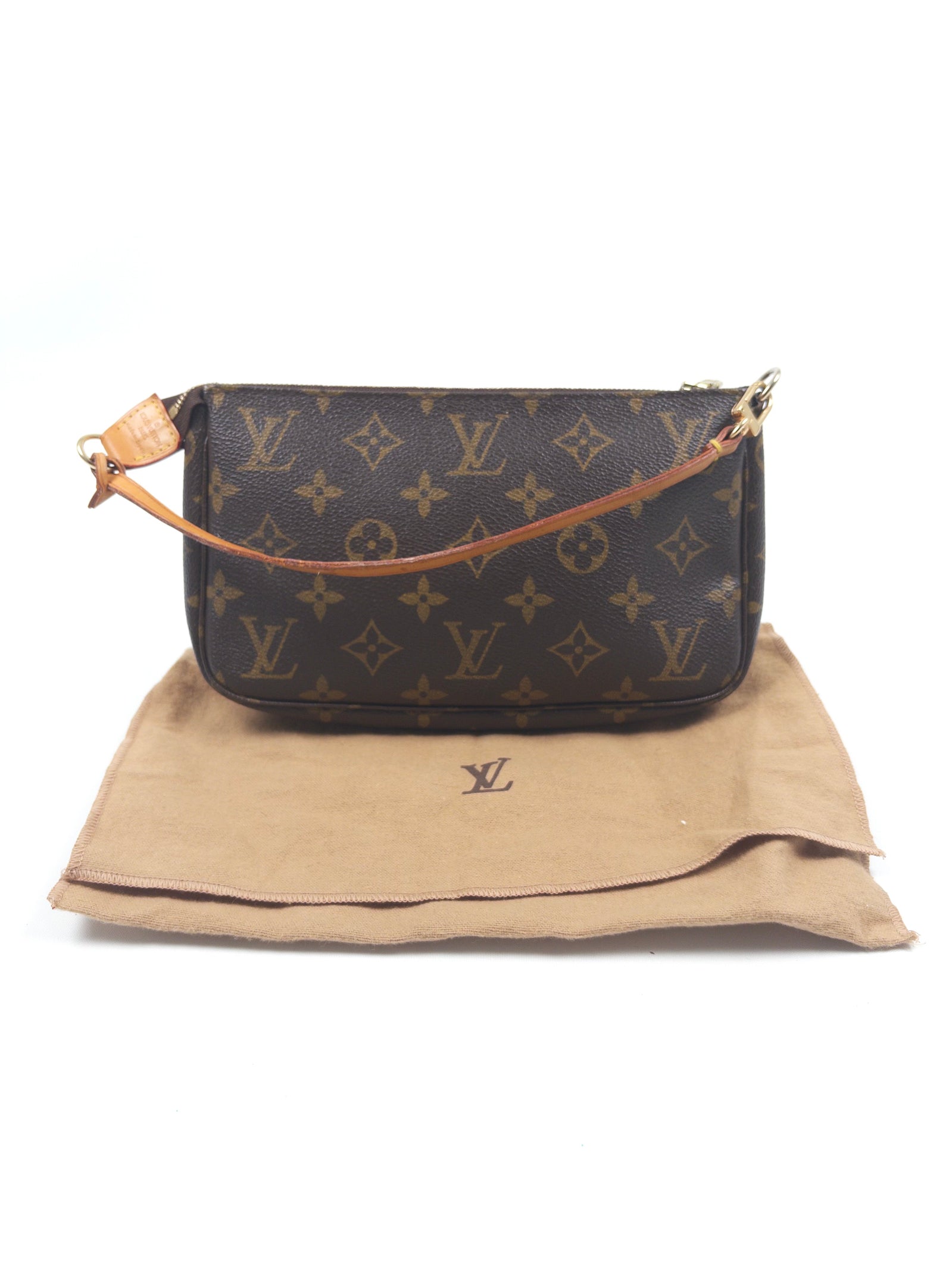 Louis Vuitton Monogram Pochette with Dustbag