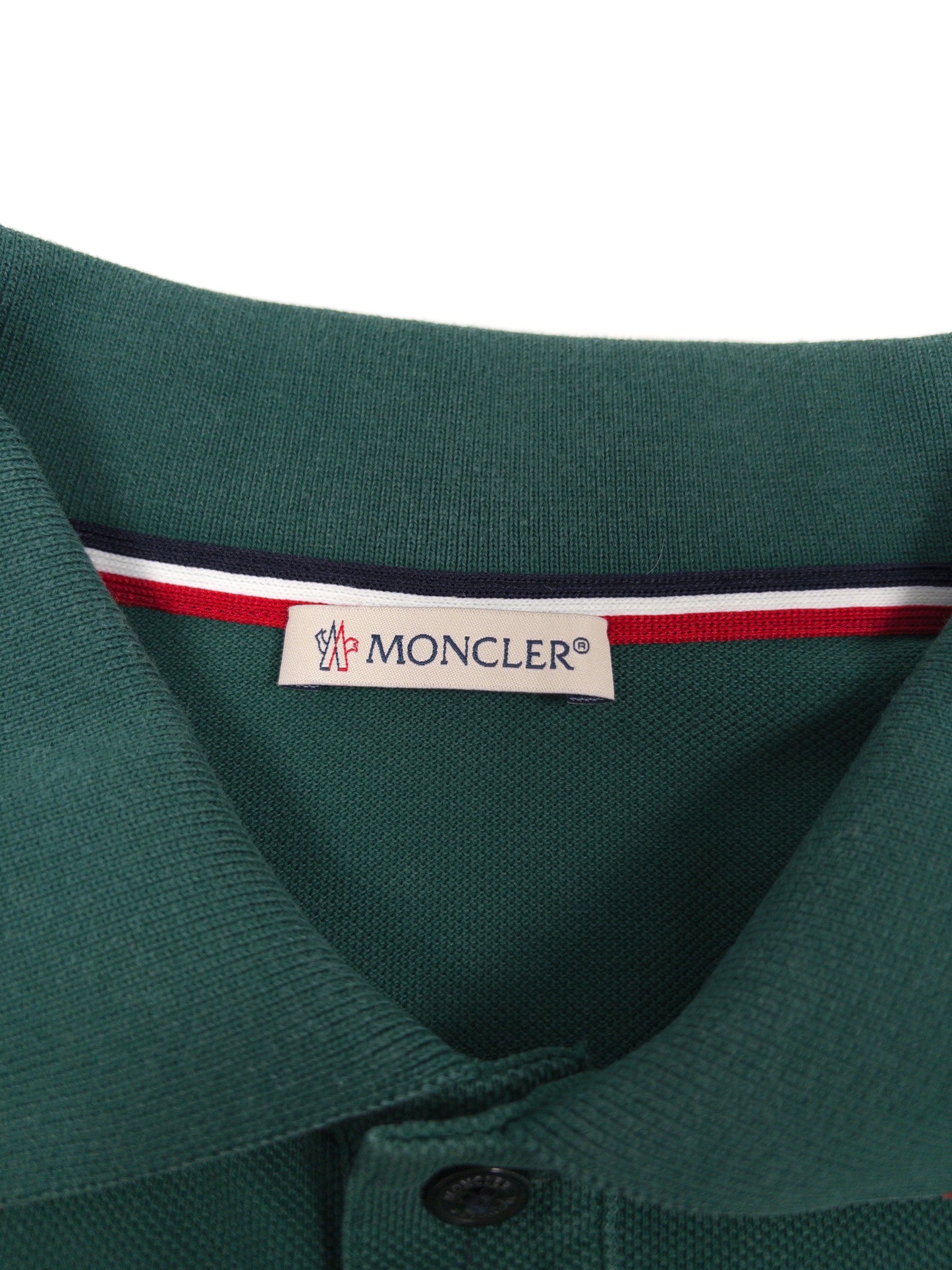 Moncler Tricolor Polo Shirt