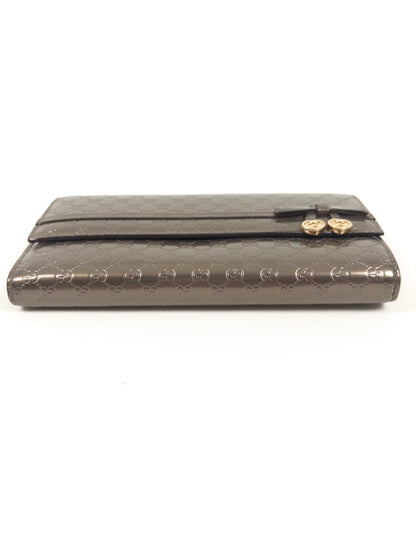 Gucci Microguccissima Pattern Leather Continental Wallet