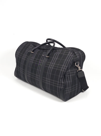 Burberry Check Boston Bag