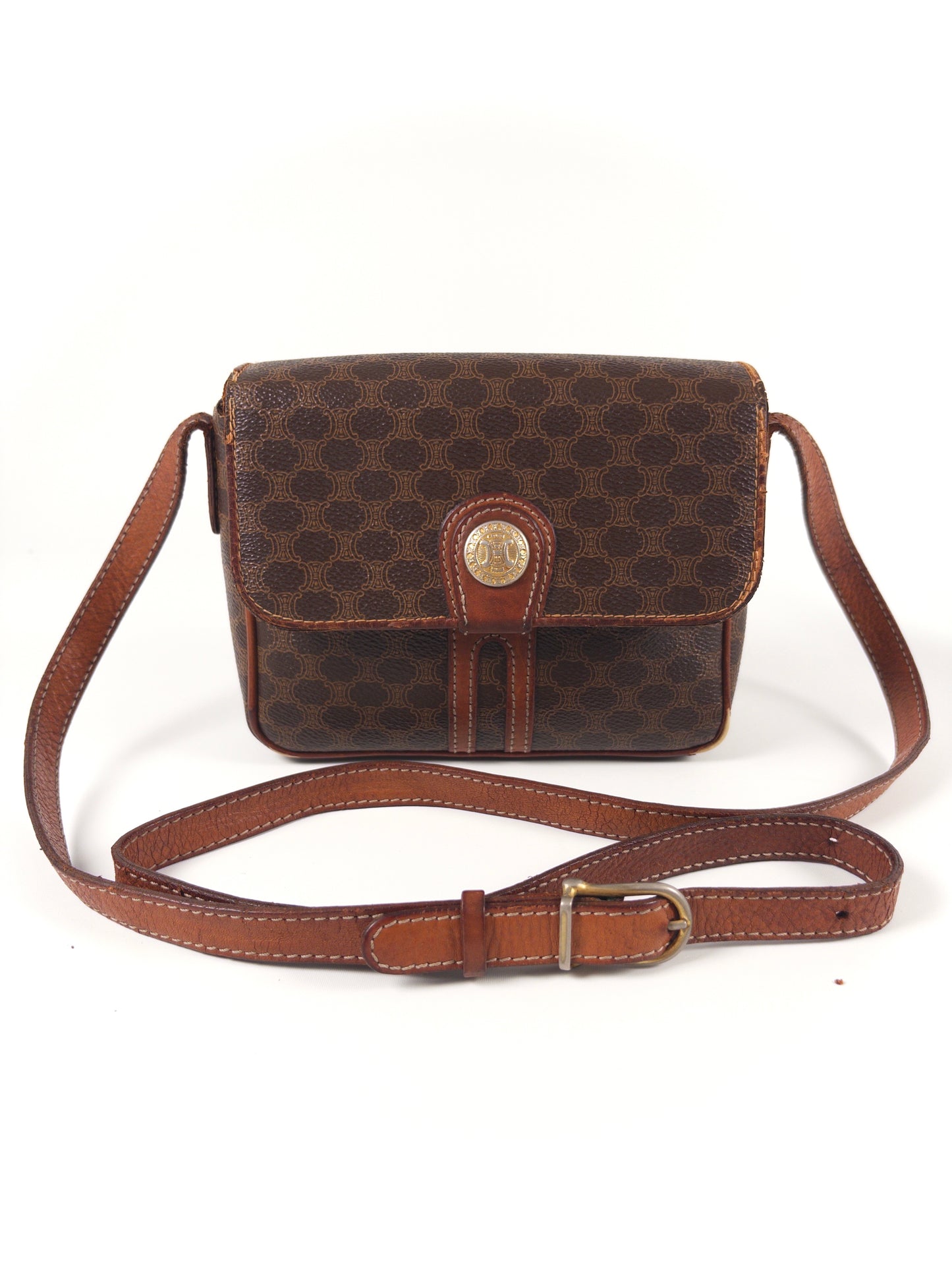 Celine Macadam Triomphe Shoulder Bag