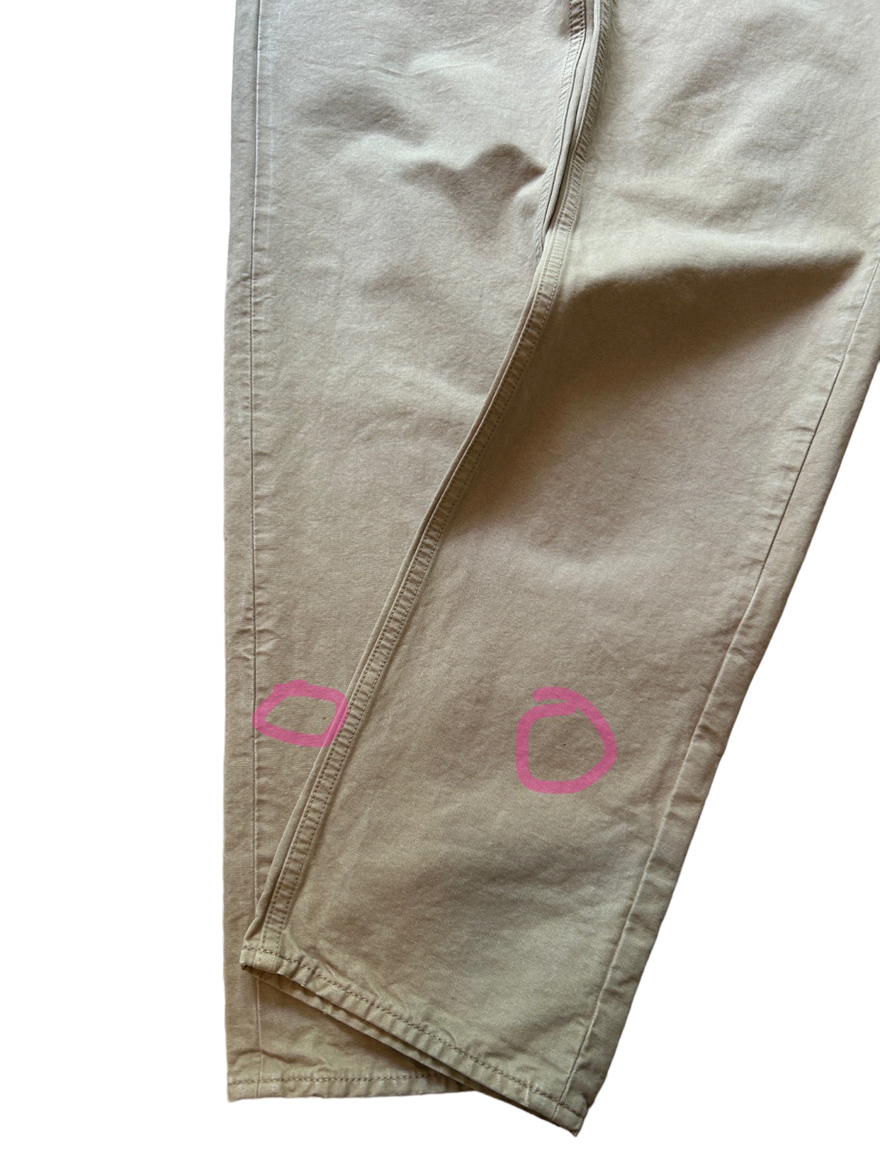 Stone Island Badge Jeans Beige