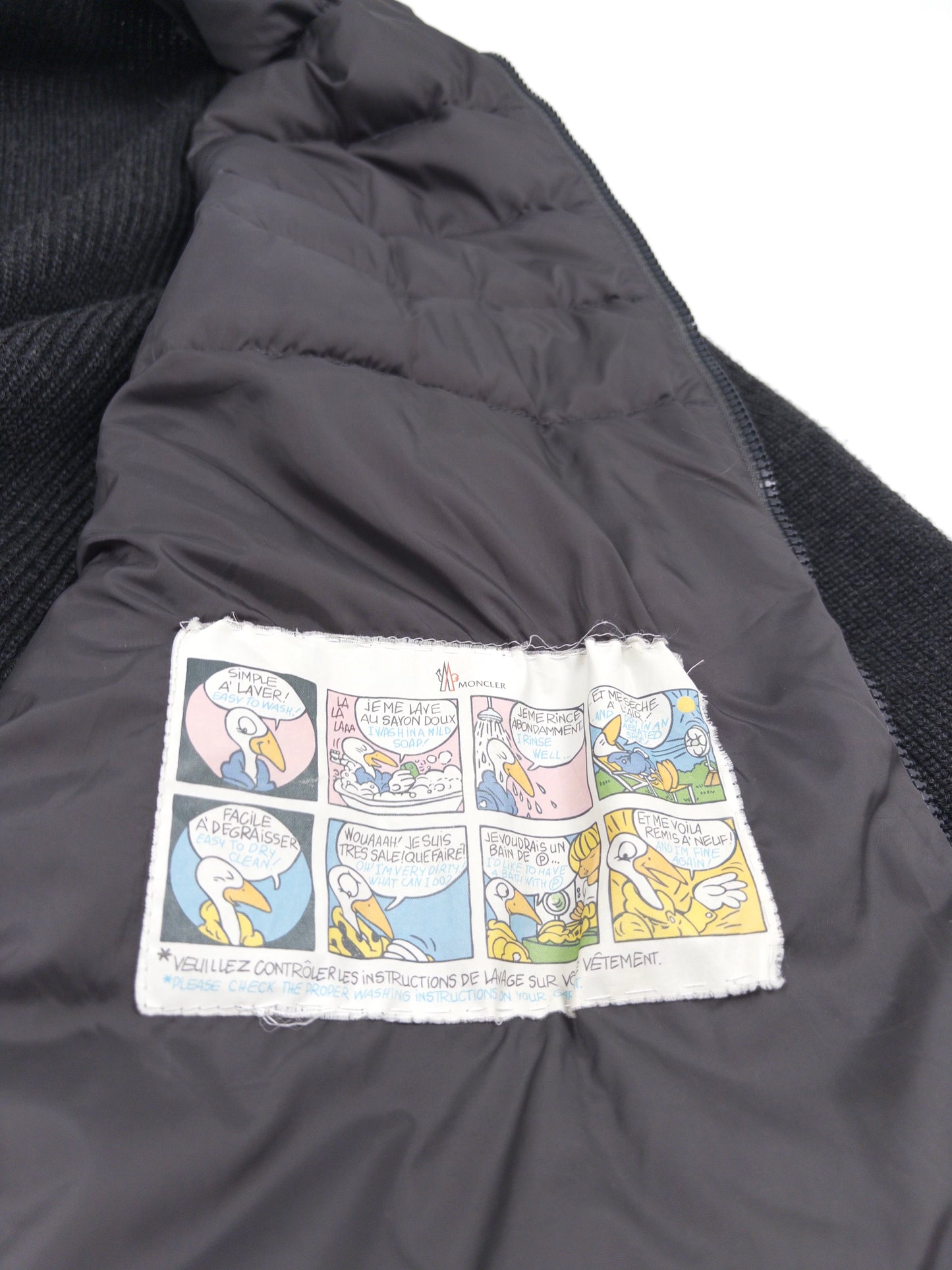 Moncler Down Cardigan (Fits M)
