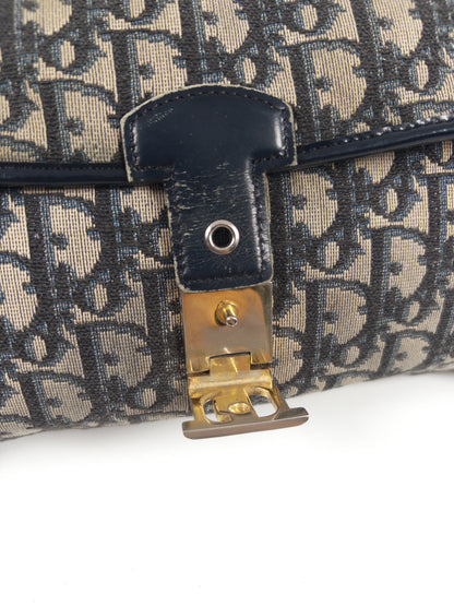 Christian Dior Trotter Canvas Shoulder Bag