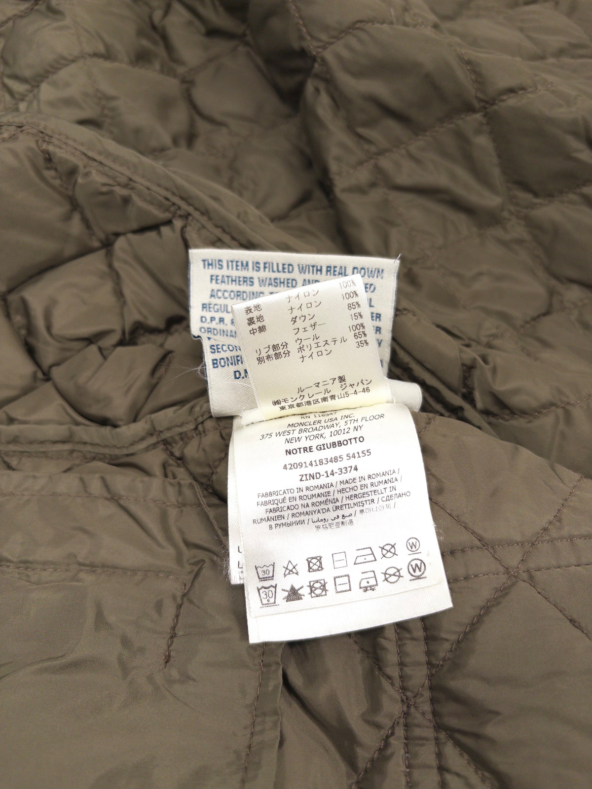 Moncler Notre Black Label