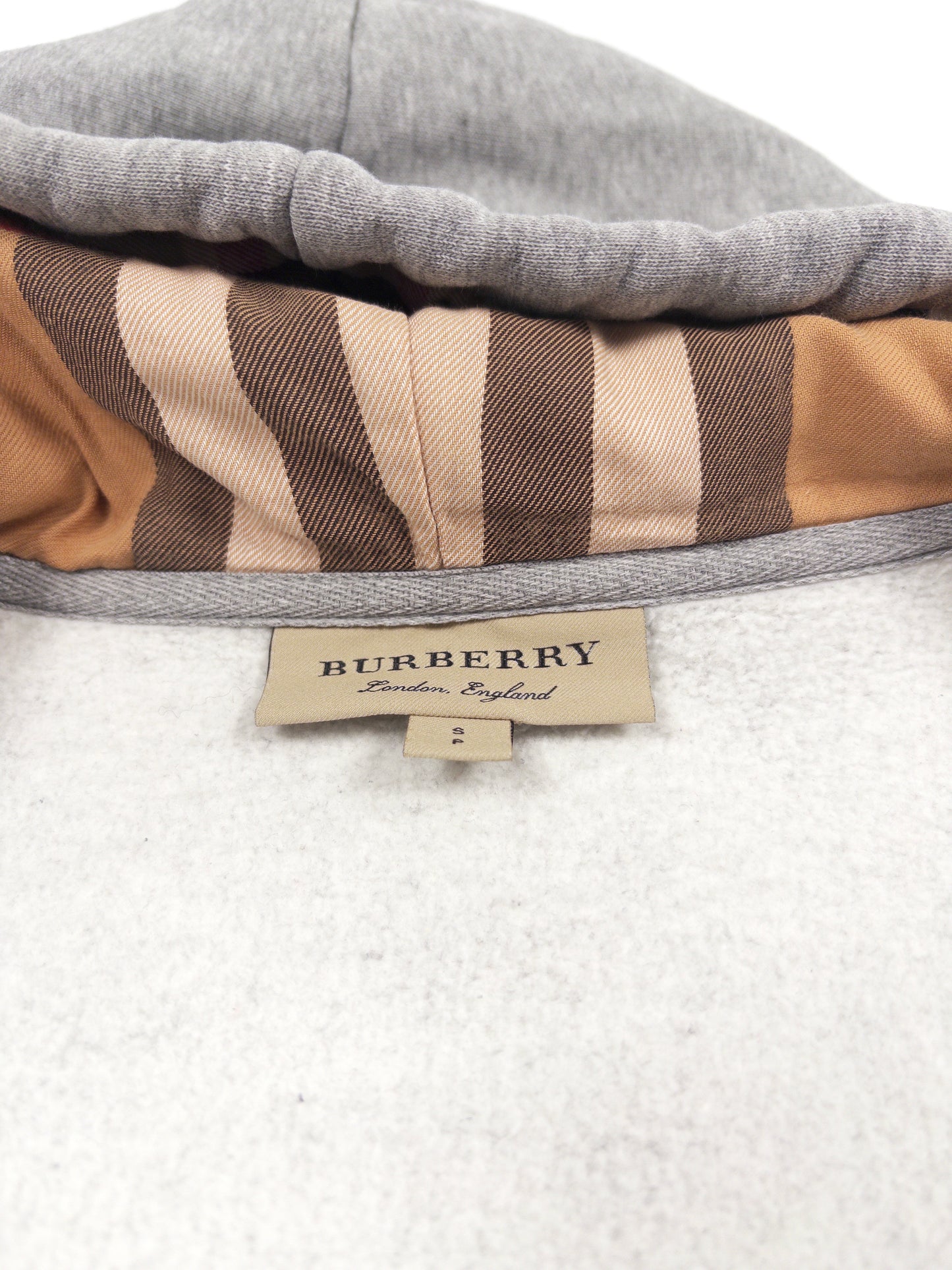 Burberry Check Zip Hoodie