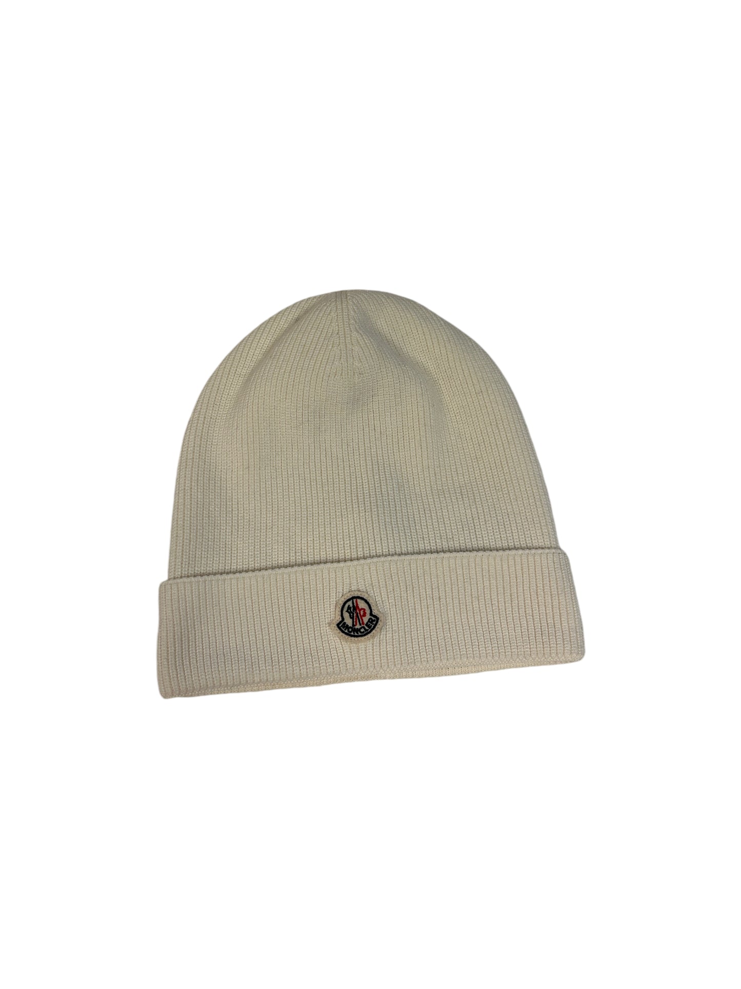 Moncler Beanie White Unisex