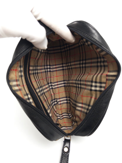Burberry Leather Clutch Bag