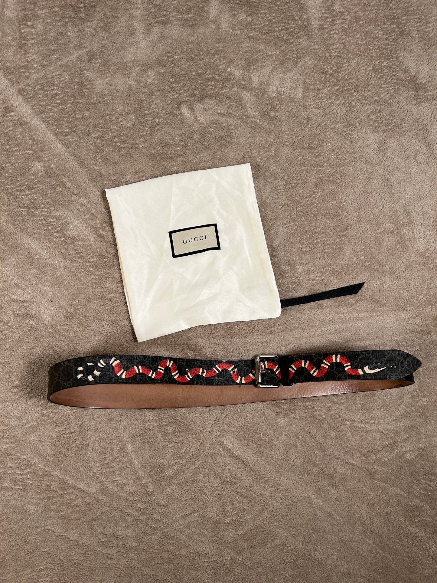 Gucci GG Snake Belt