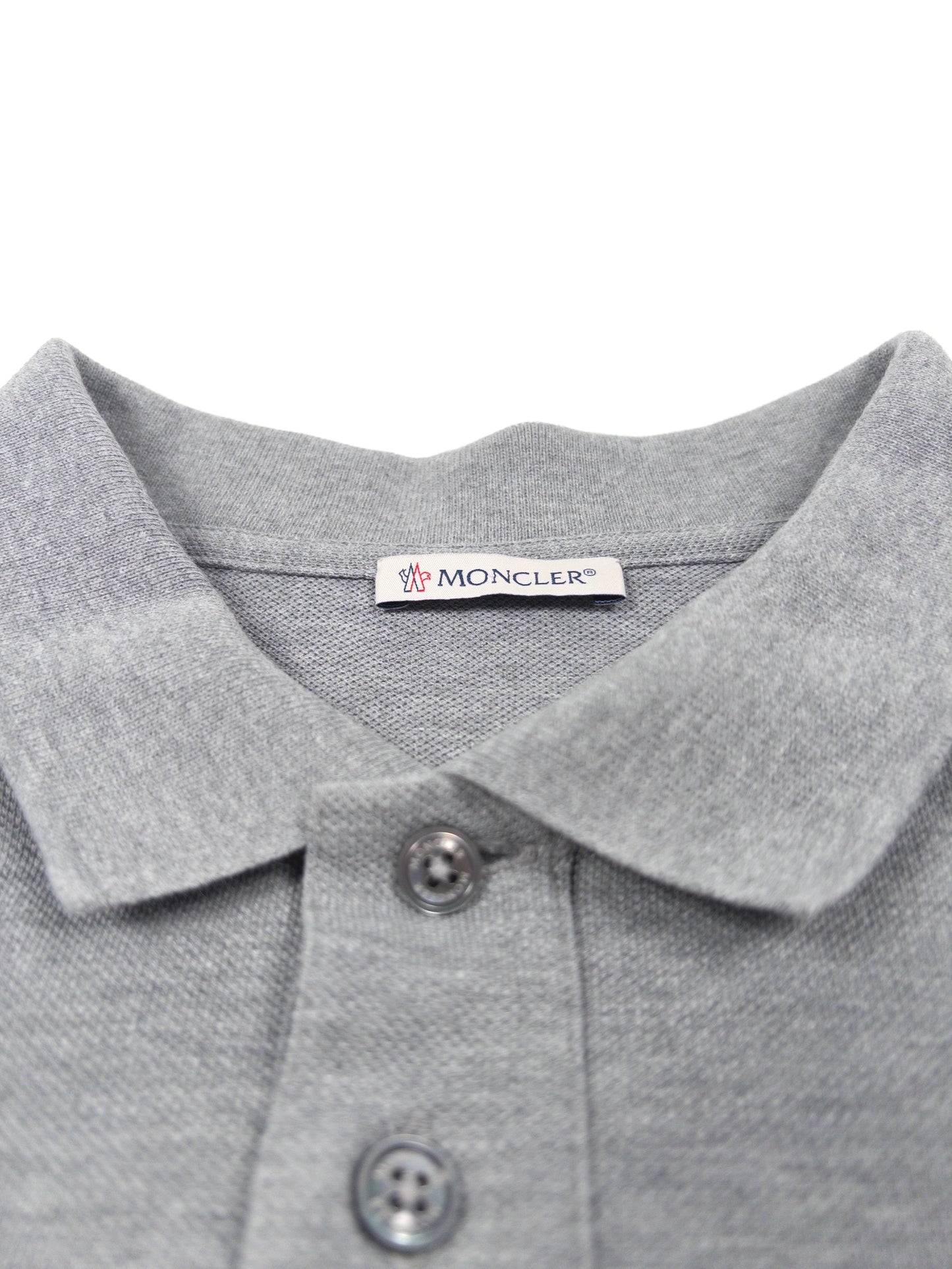 Moncler Polo with embroidered logo (XXL fits XL)