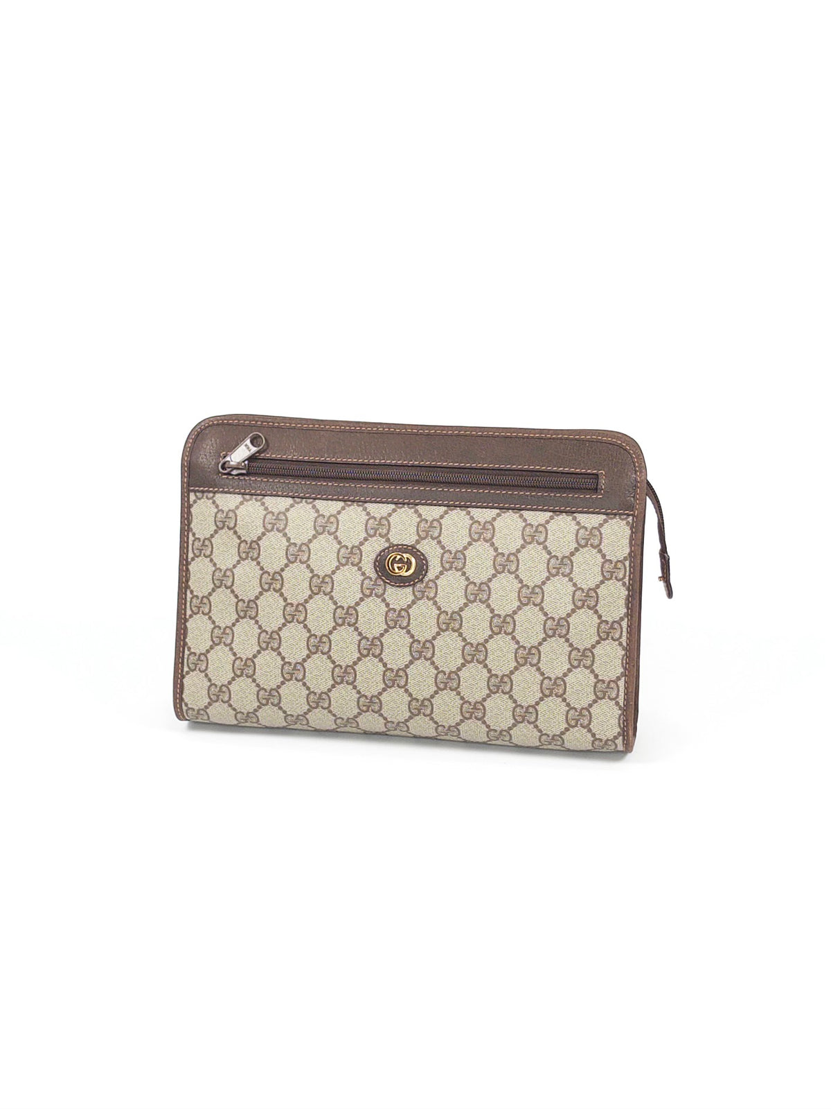 Gucci GG Supreme Clutch Bag