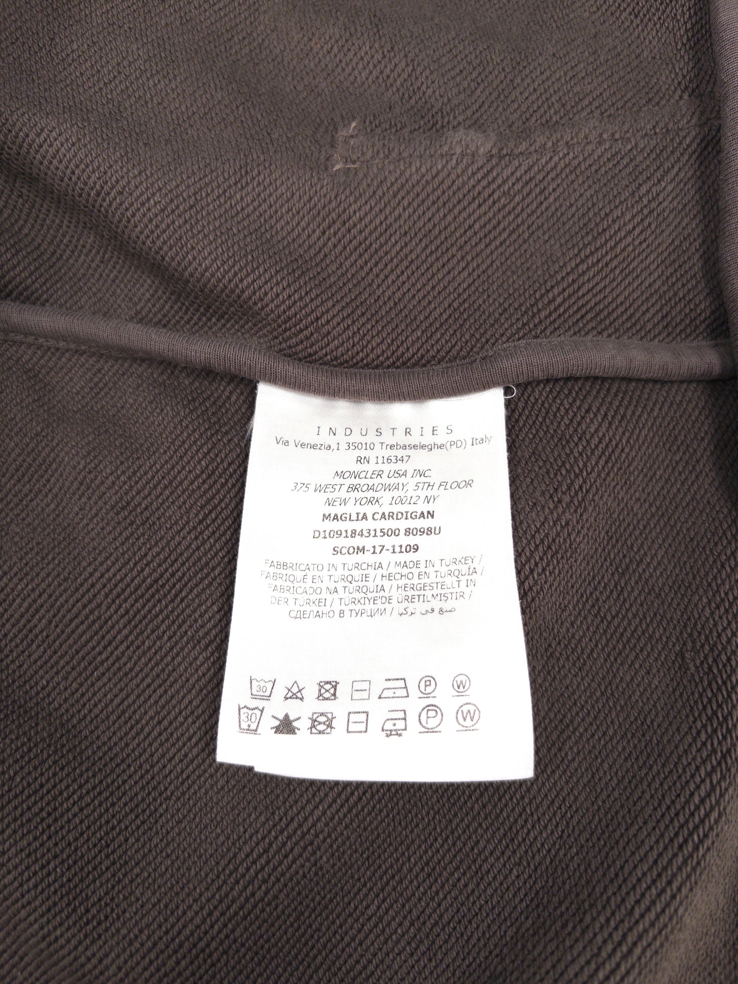 Moncler Tricolor Zip Hoodie