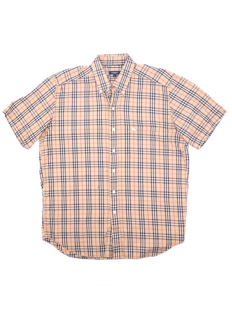 Burberry Short Sleeve Button Shirt