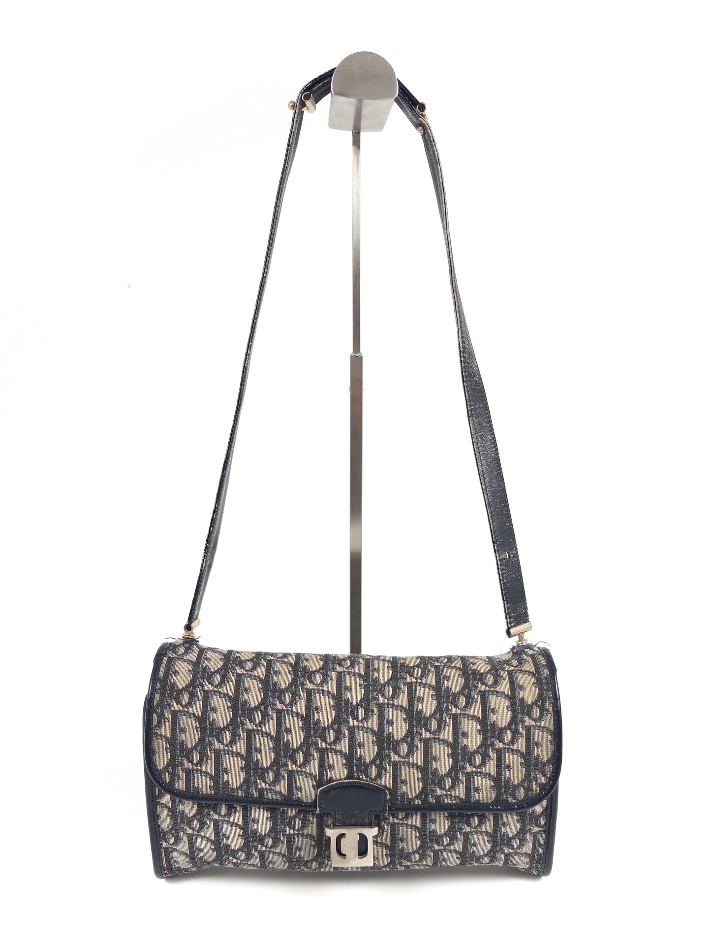 Christian Dior Trotter Canvas Shoulder Bag