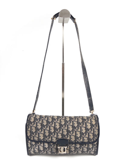 Christian Dior Trotter Canvas Shoulder Bag