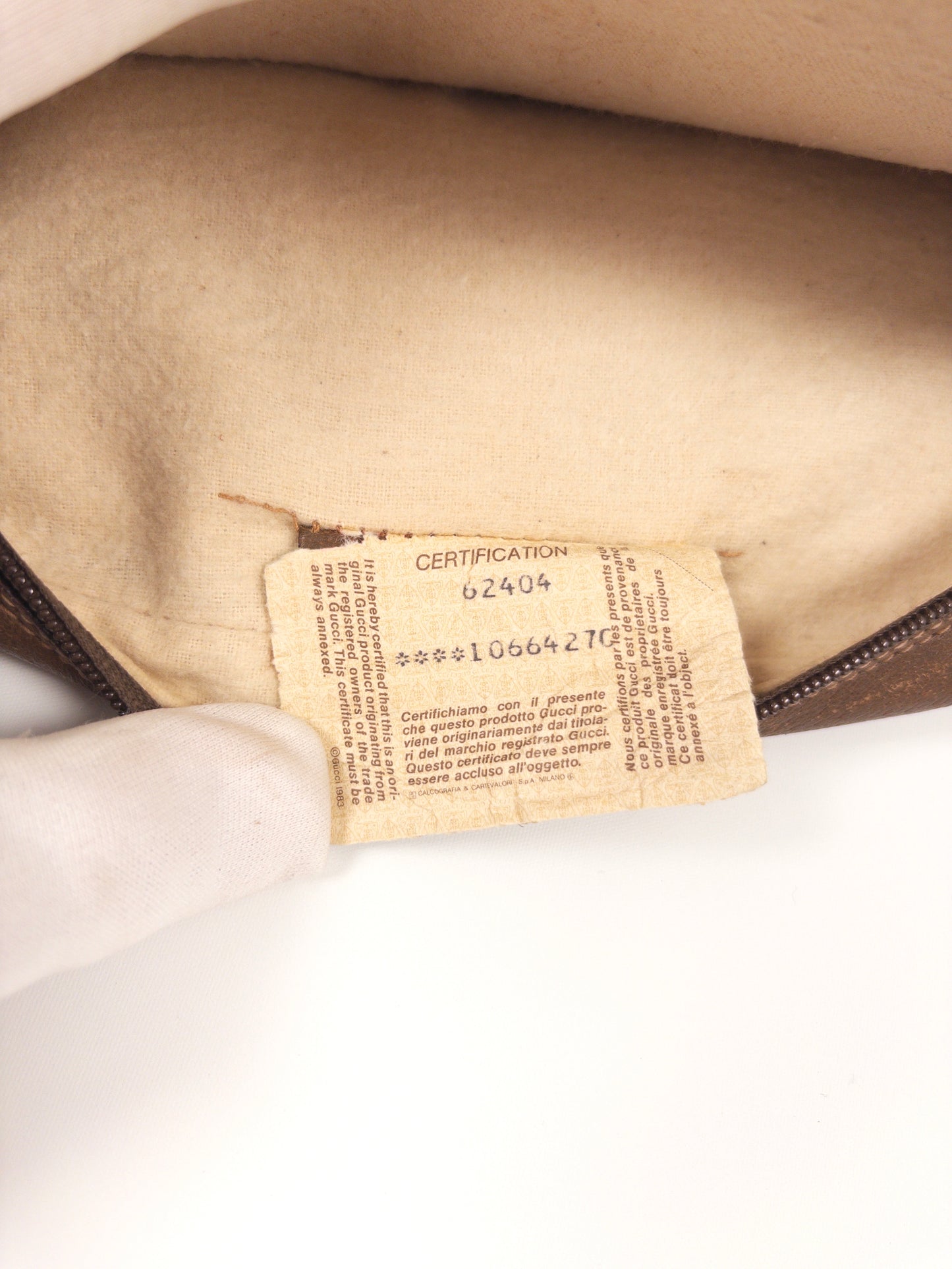 Gucci Mini Shoulder Bag with Certificate