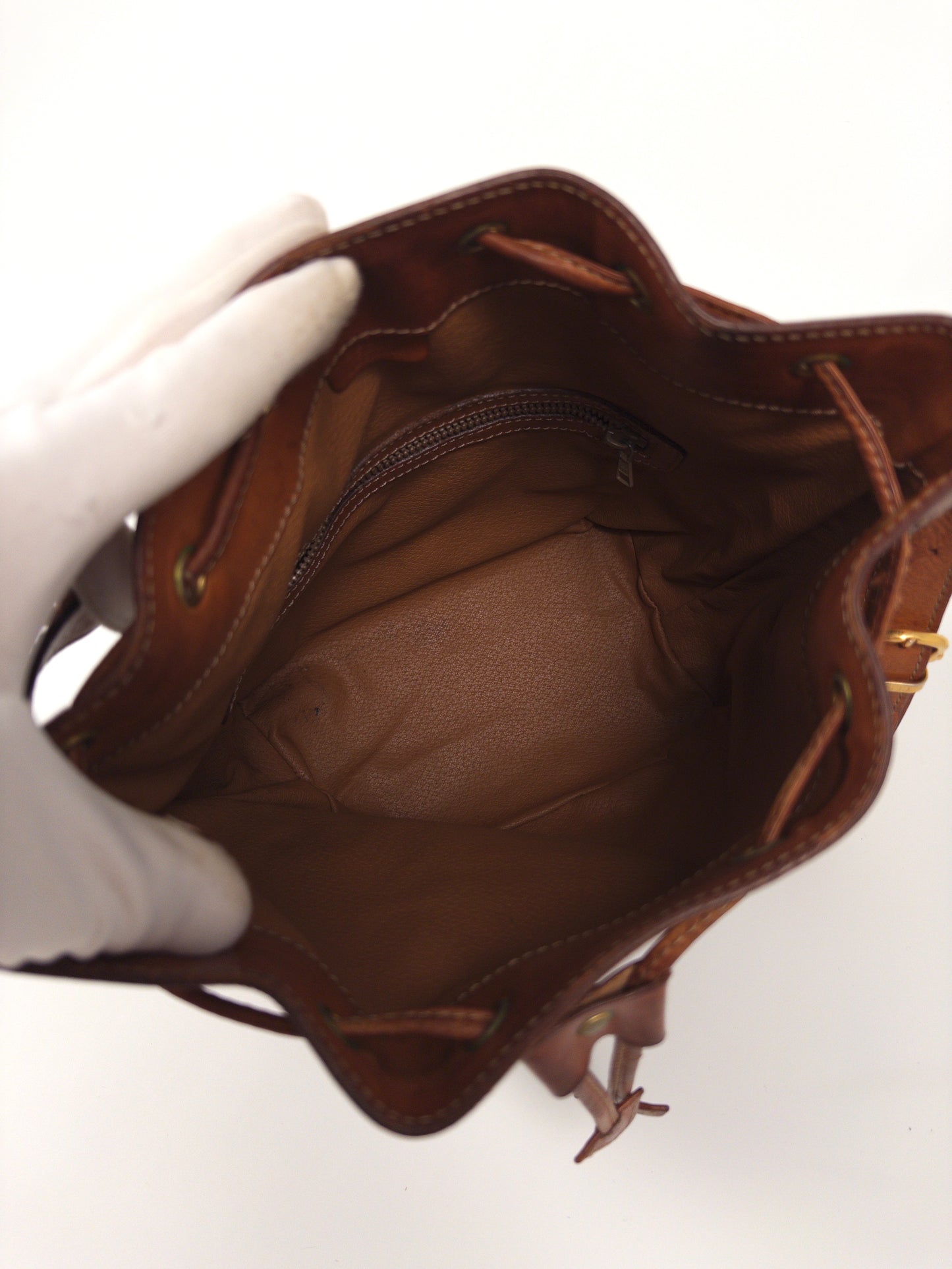 Celine Macadam Drawstring Shoulder Bag