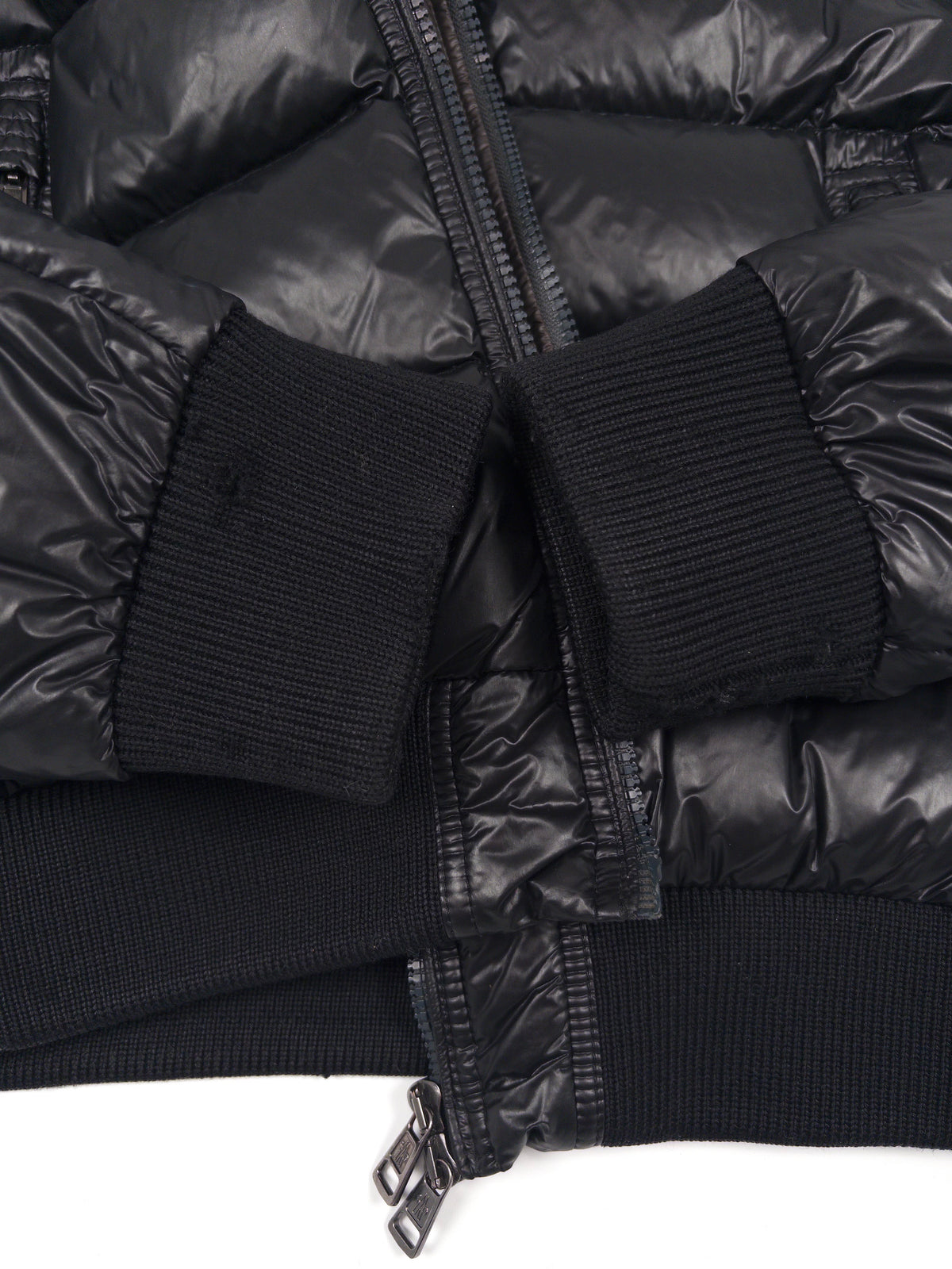 Moncler Marque Down Jacket, Black, Size 2
