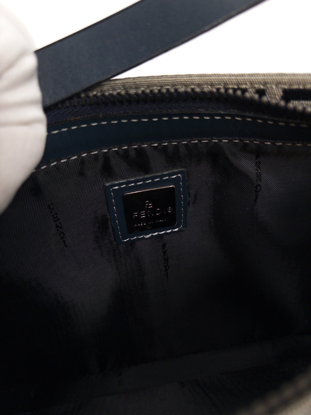 Fendi Zucchino Mini Shoulder Bag