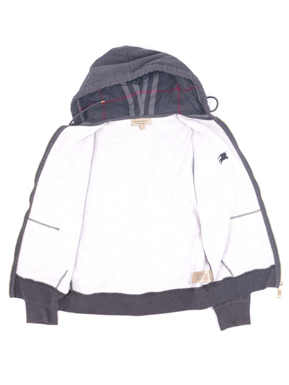 Burberry Check Zip Hoodie