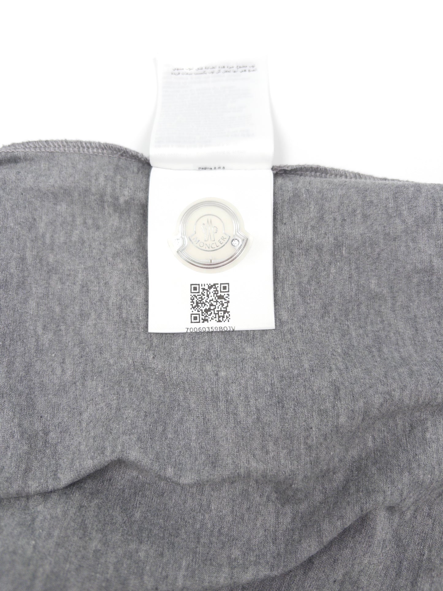 Moncler Grey T-shirt