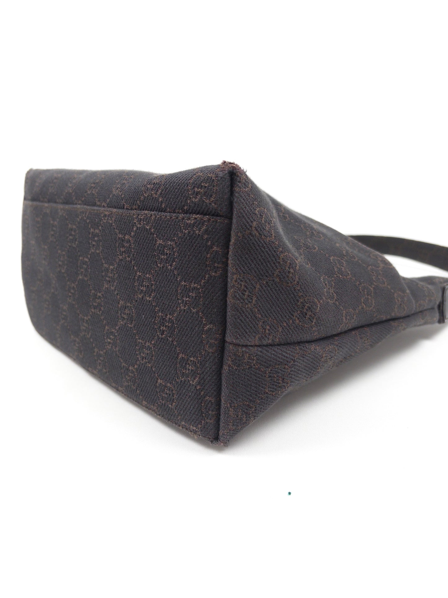 Gucci GG Denim Shoulder Bag - Vintage
