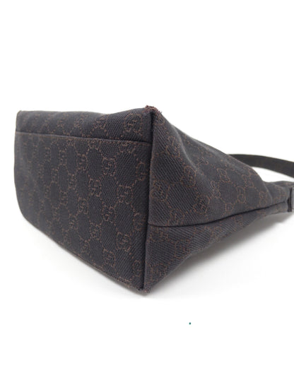 Gucci GG Denim Shoulder Bag - Vintage