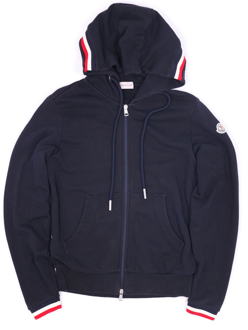 Moncler Tricolor Zip Hoodie