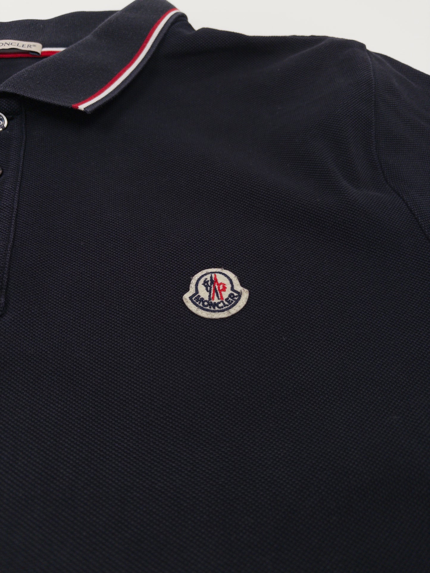 Moncler Tricolour Polo Shirt (Fits XL/XXL)