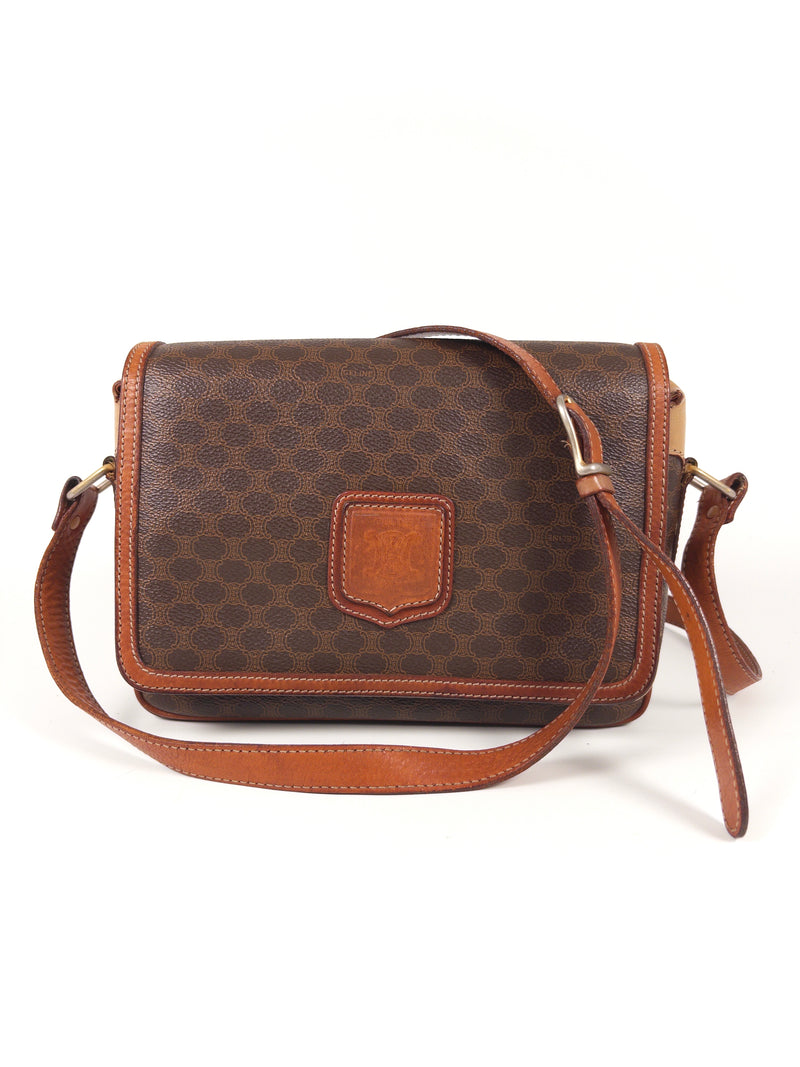 Celine Macadam Crossbody Shoulder Bag
