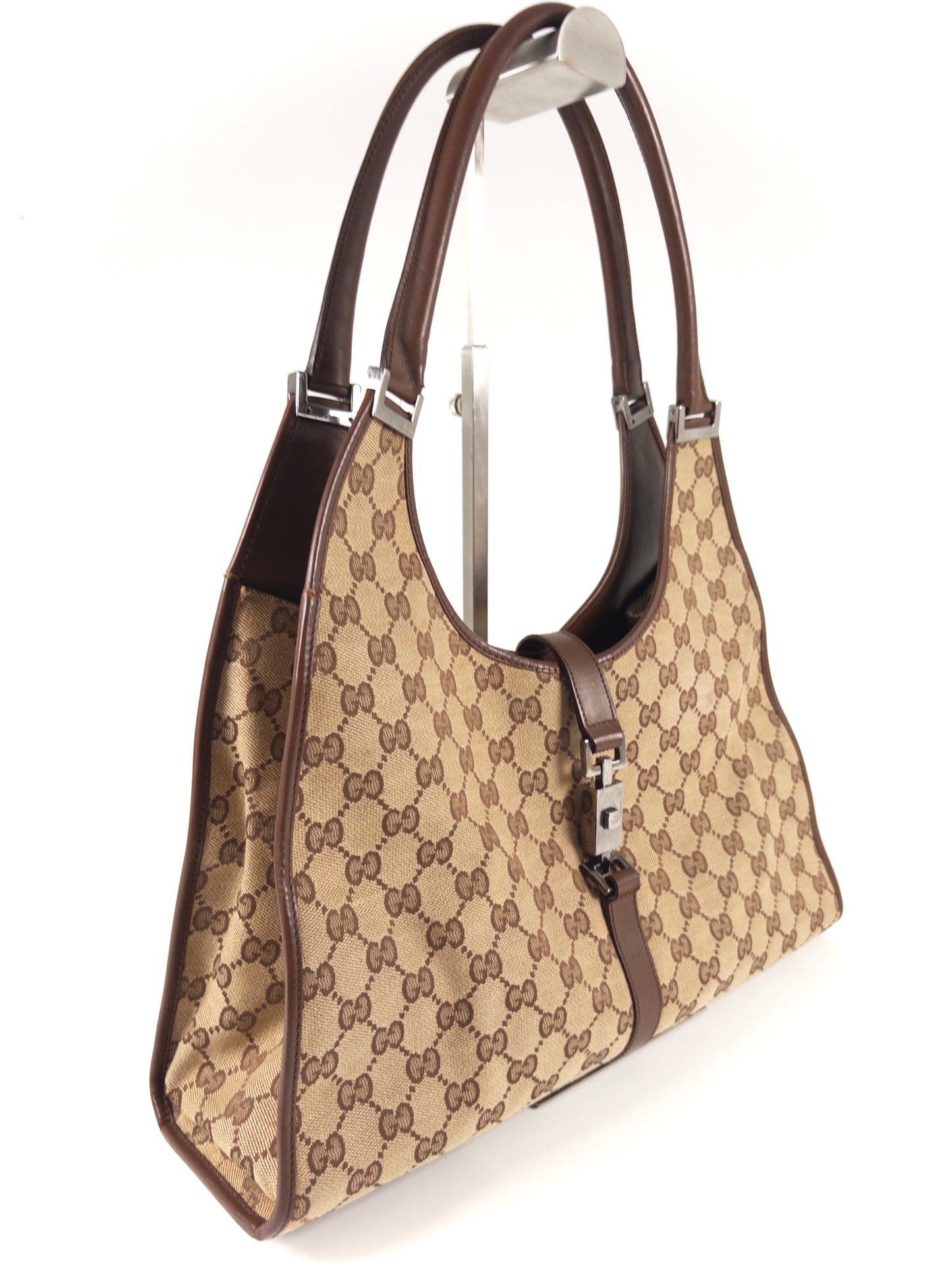Gucci GG Canvas Jackie Tote Bag