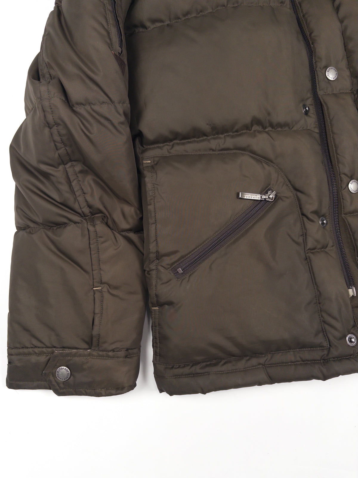 Burberry Nova Check Down Jacket, Brown