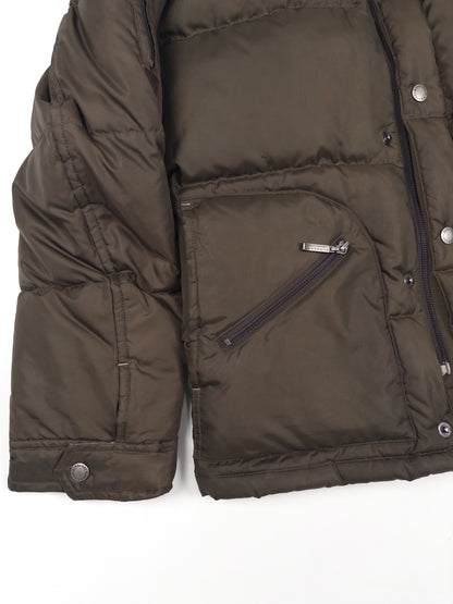 Burberry Nova Check Down Jacket, Brown