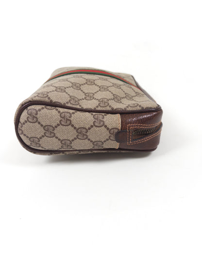 GUCCI Supreme Sherry Line clutch bag