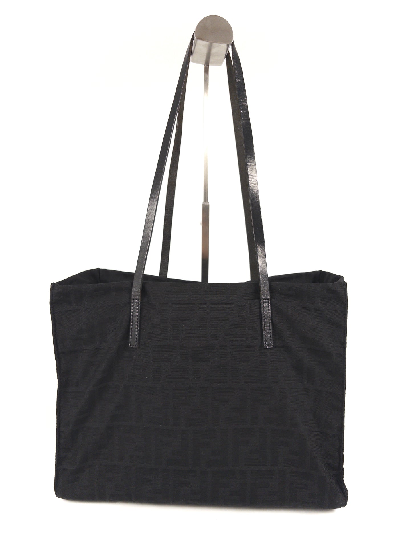 Fendi Zucca Pattern Metal Fittings Tote Bag