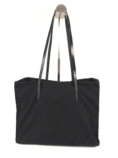 Fendi Zucca Pattern Metal Fittings Tote Bag