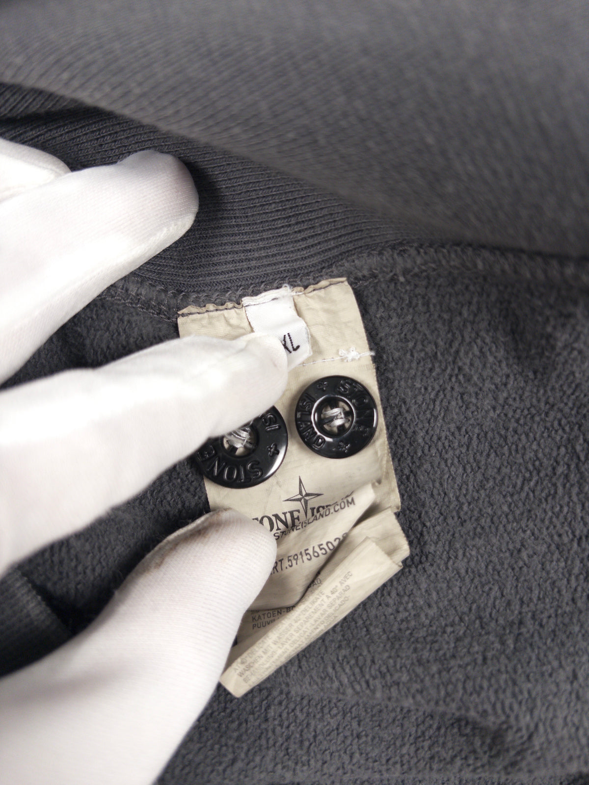 Stone Island Button Sweatshirt