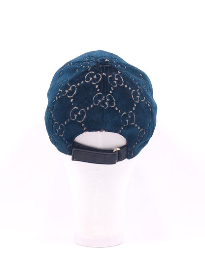 Gucci GG Velvet Baseball Cap