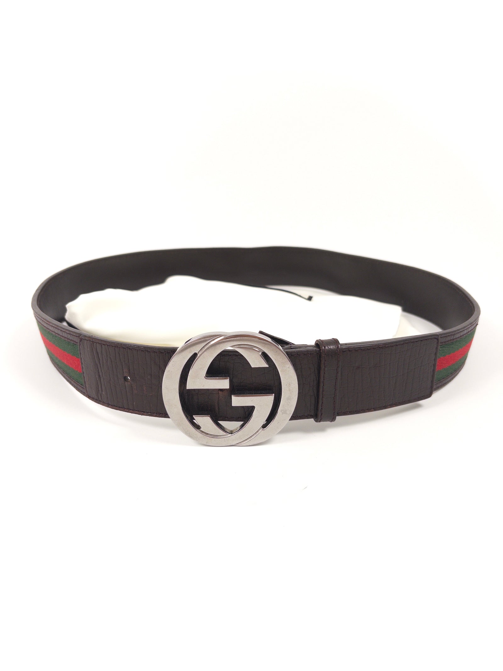 Gucci GG Sherry Line Belt (W30-32)