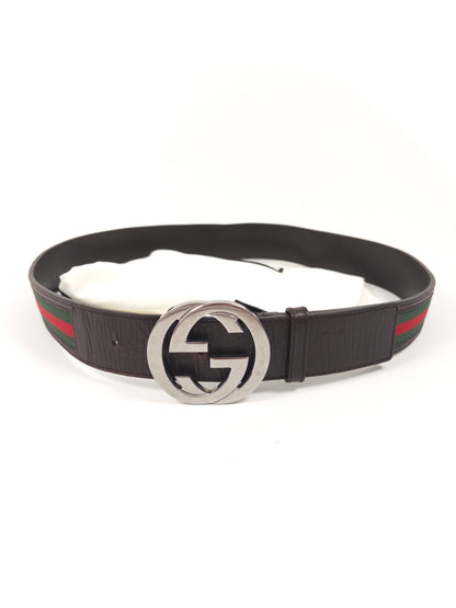 Gucci GG Sherry Line Belt (W30-32)